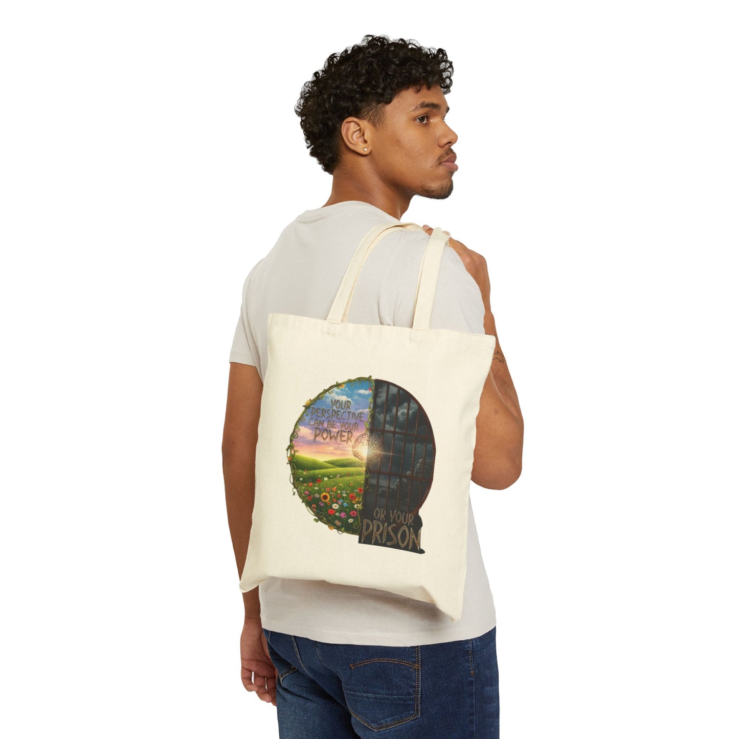 Cotton Canvas Tote Bag