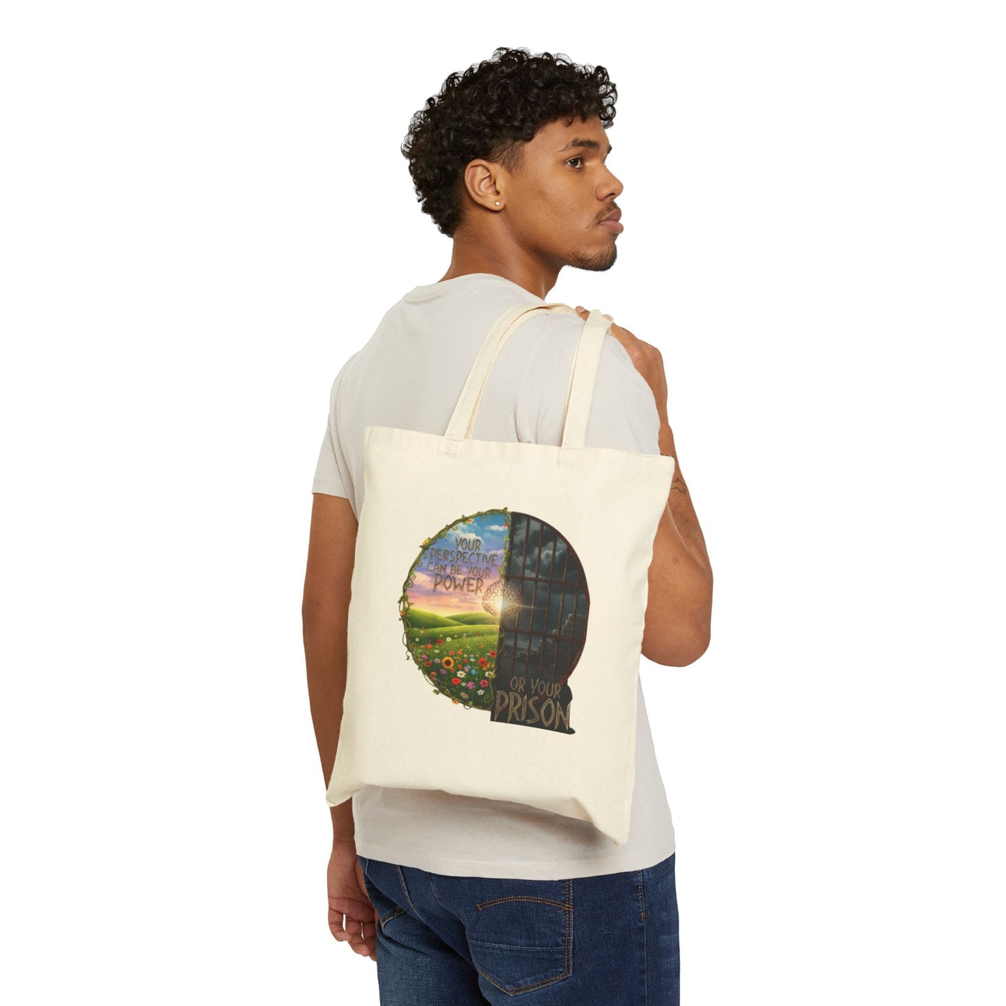 Cotton Canvas Tote Bag