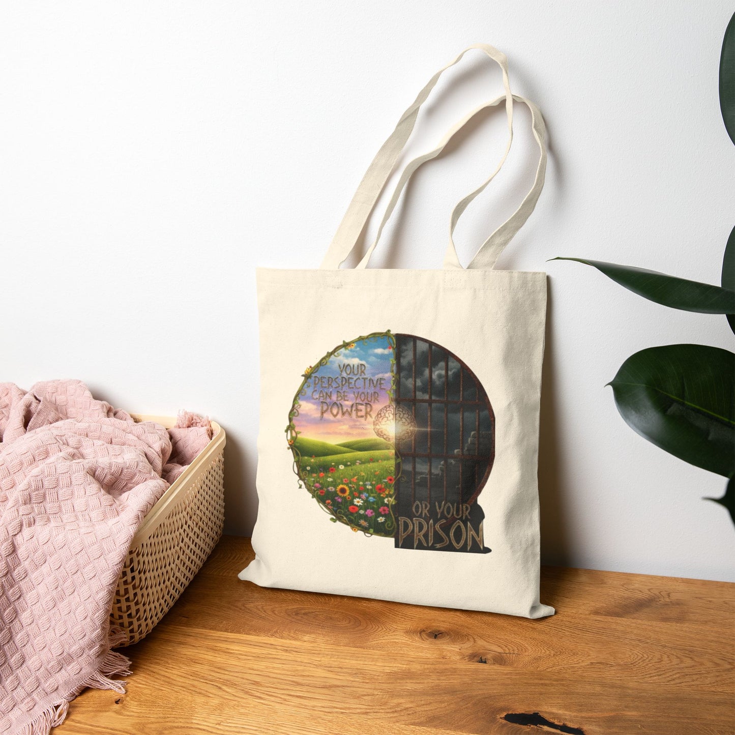 Cotton Canvas Tote Bag