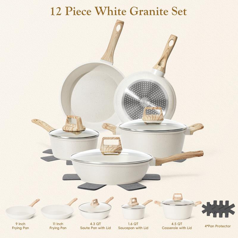 Granite Induction Cookware Set